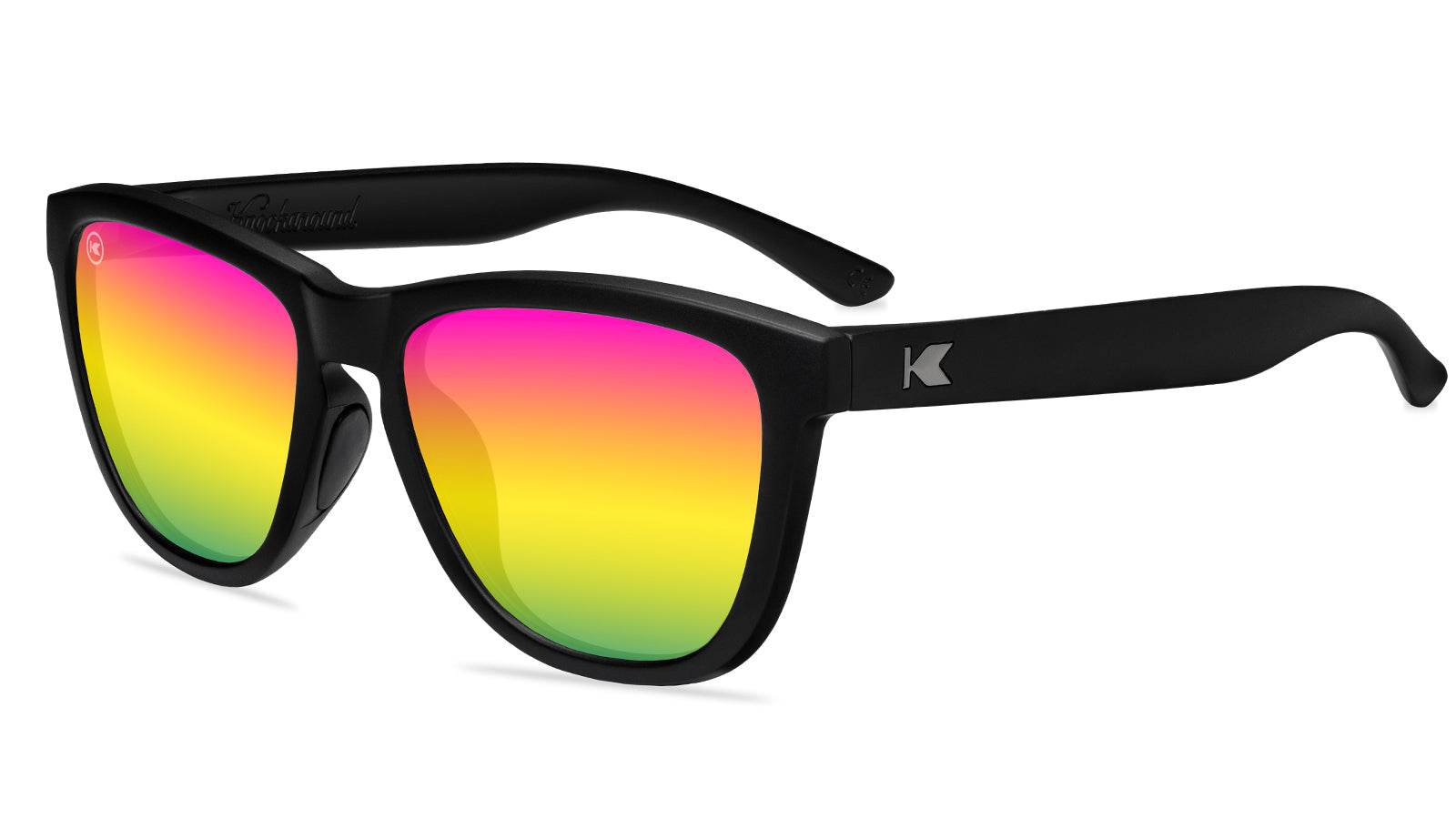 Rainbow on Black Premiums Sport - One Revolver Surfboards
