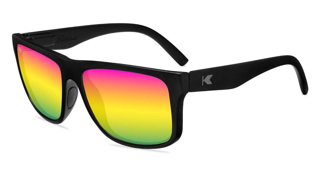 Rainbow on Black Torrey Pines Sport - One Revolver Surfboards