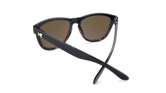 Glossy Black and Tortoise Shell Fade / Amber Premiums - One Revolver Surfboards