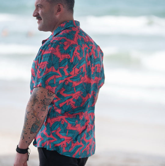 AK Tropical Button-up