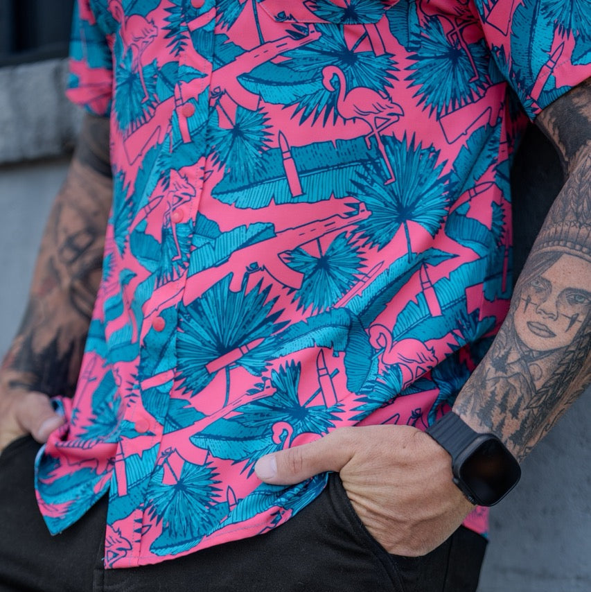 AK Tropical Button-up