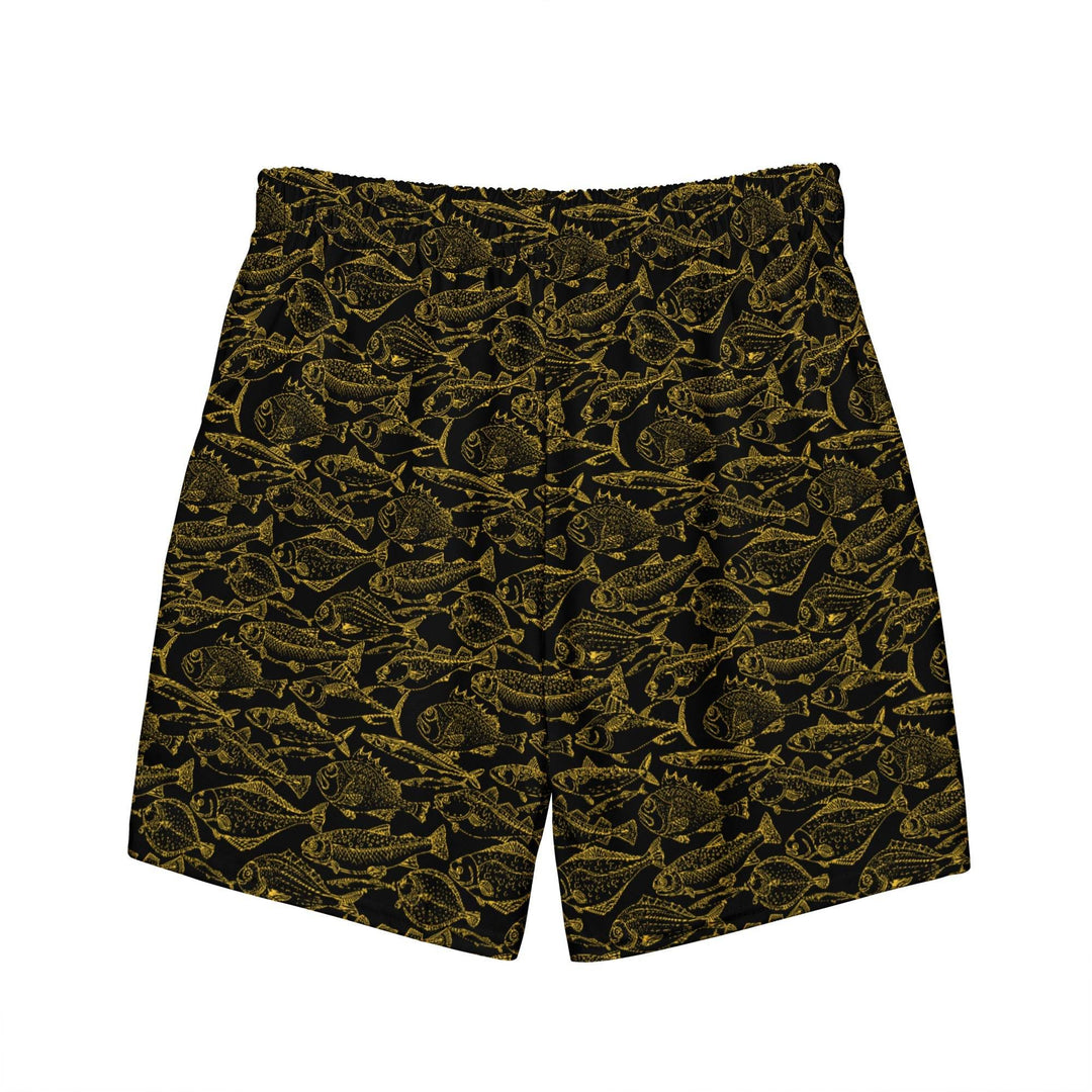 Men's Eco Sea of Gold Riches Swim Trunks - One Revolver Surfboards