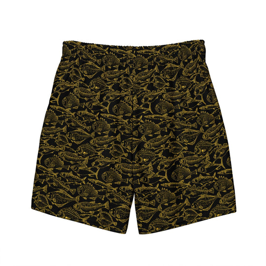 Men's Eco Sea of Gold Riches Swim Trunks - One Revolver Surfboards