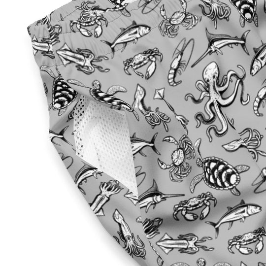 Men's Eco Night Dive Swim Trunks - One Revolver Surfboards