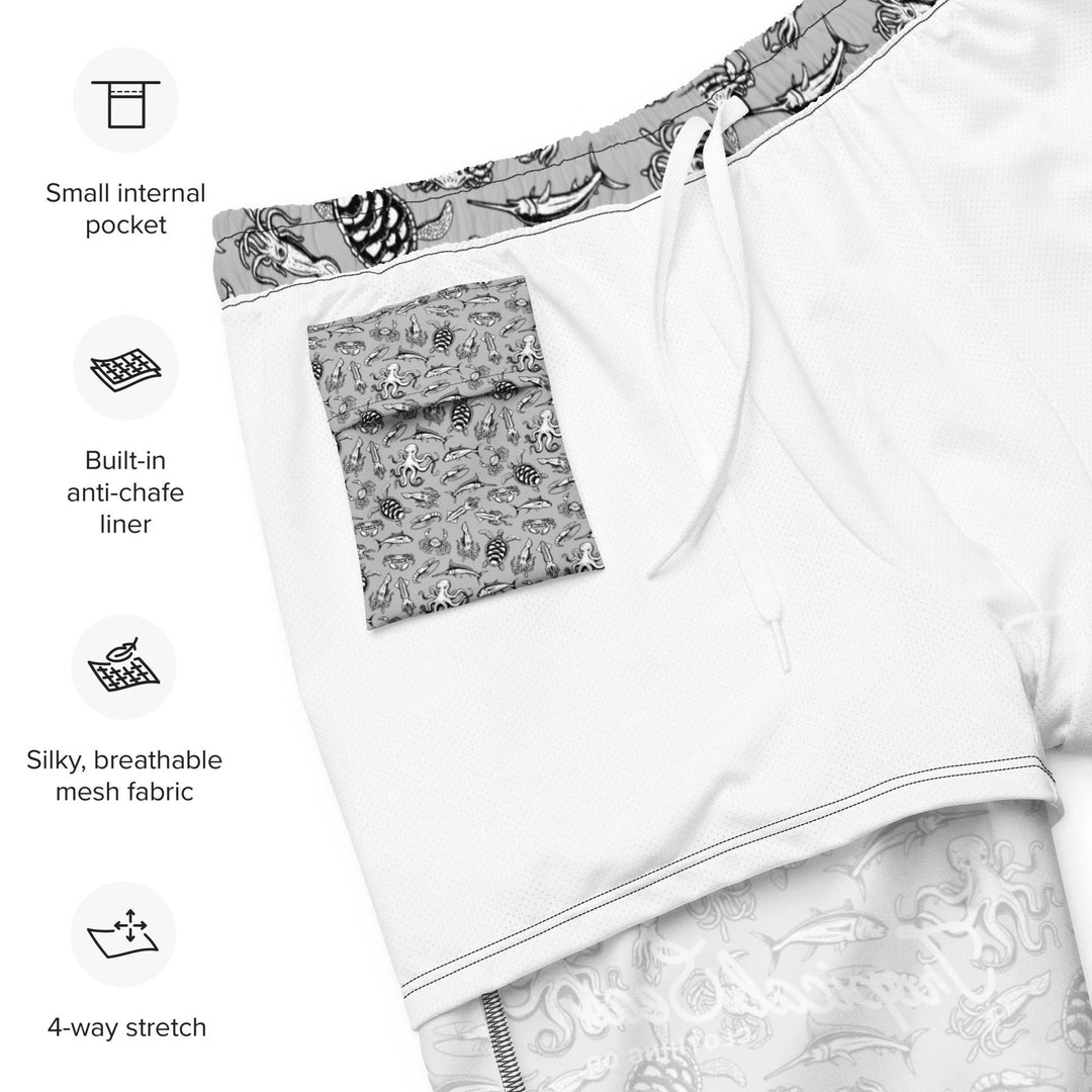 Men's Eco Night Dive Swim Trunks - One Revolver Surfboards