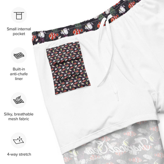 Men's Eco Murky Reef Swim Trunks - One Revolver Surfboards