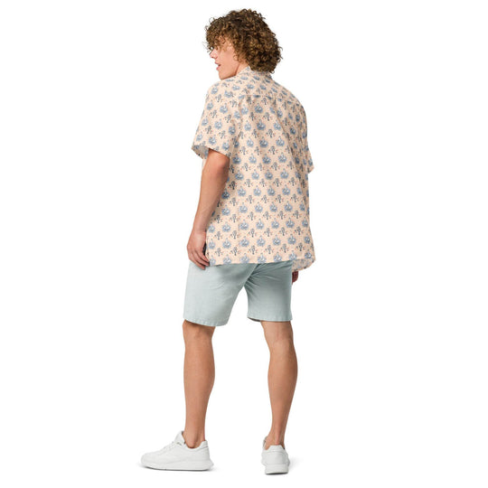 Triple Tangerine Hawaiian Shirt - One Revolver Surfboards