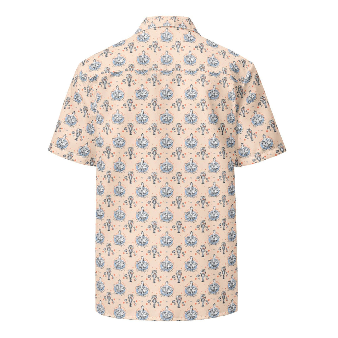 Triple Tangerine Hawaiian Shirt - One Revolver Surfboards