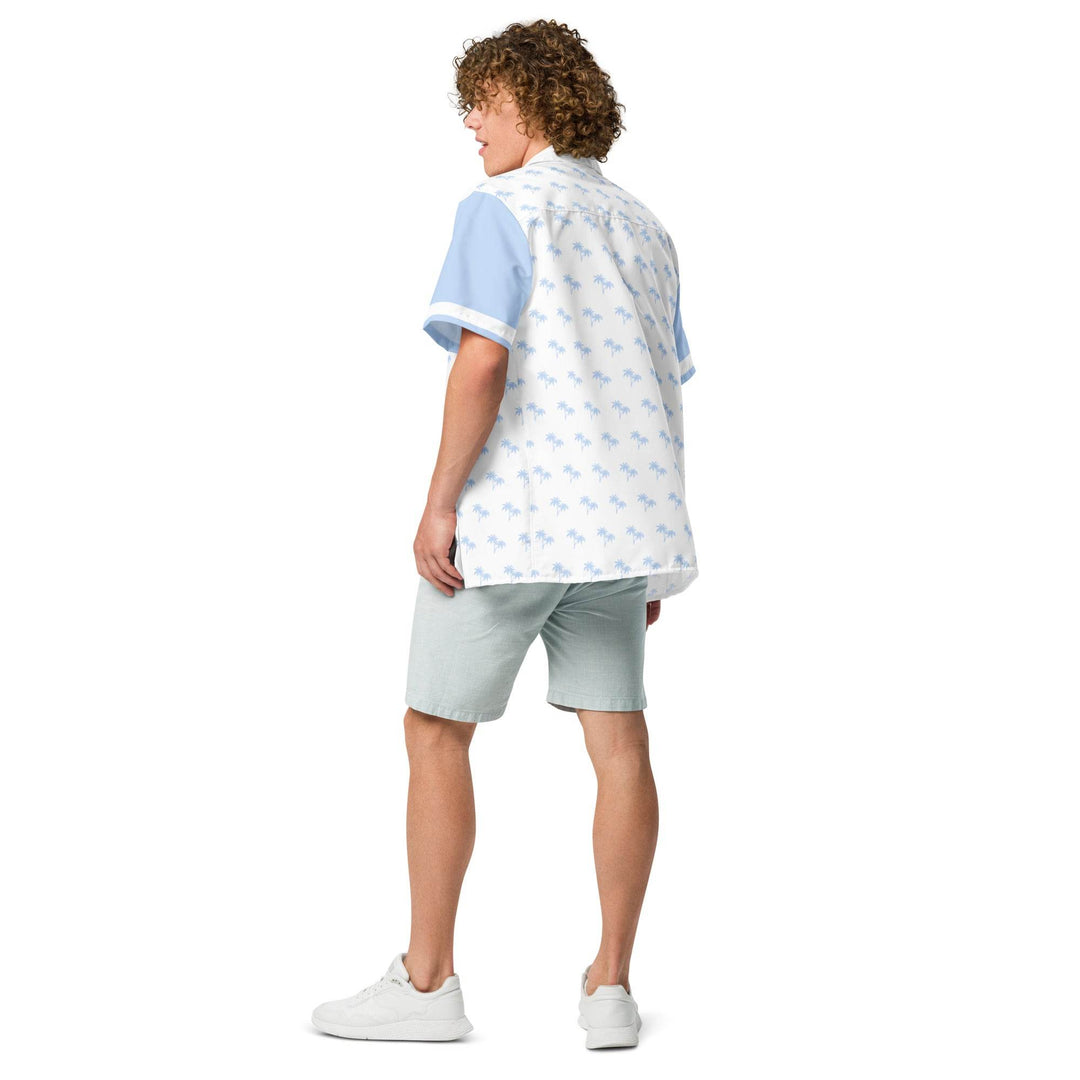 Tropical Blizzard Hawaiian Button Down Shirt - One Revolver Surfboards