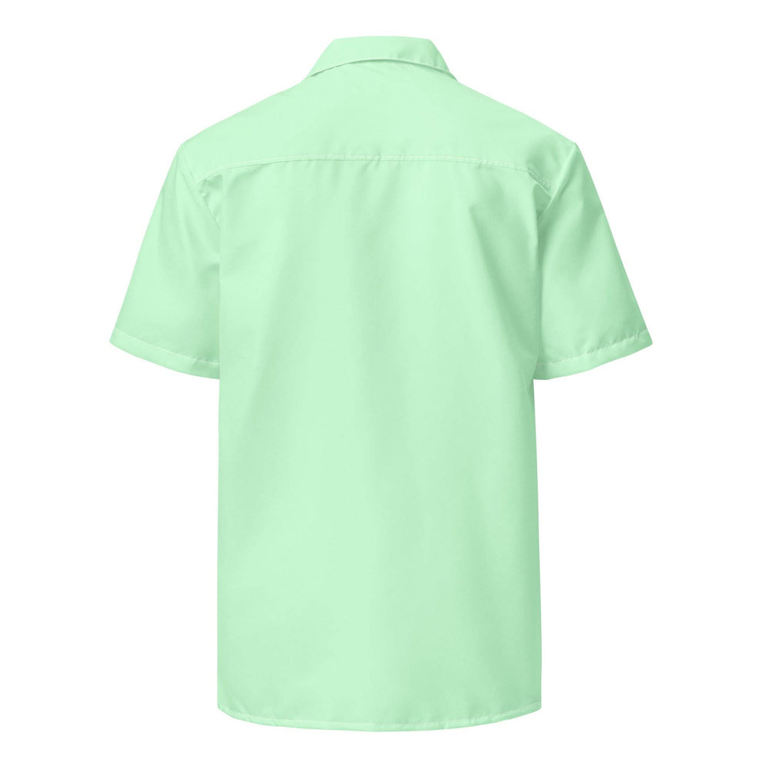 Labelless Mint Green Button Down Camp Shirt - One Revolver Surfboards