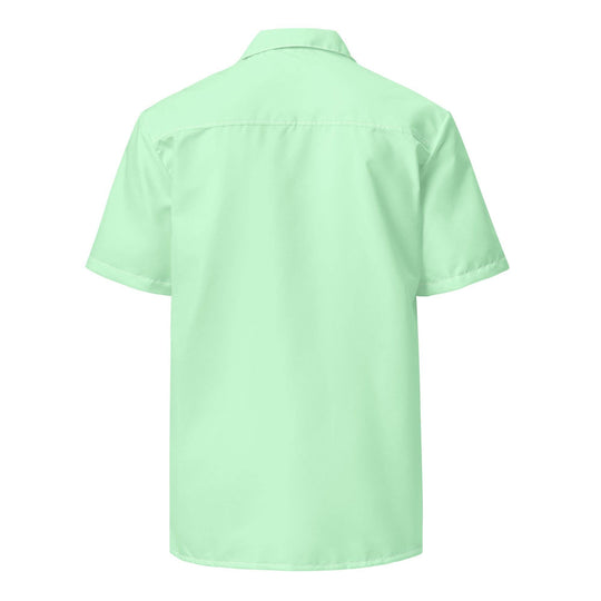 Labelless Mint Green Button Down Camp Shirt - One Revolver Surfboards
