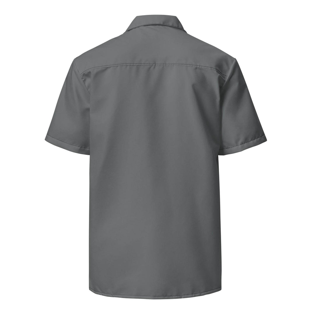 Labelless Shadow Grey Button Down Camp Shirt - One Revolver Surfboards