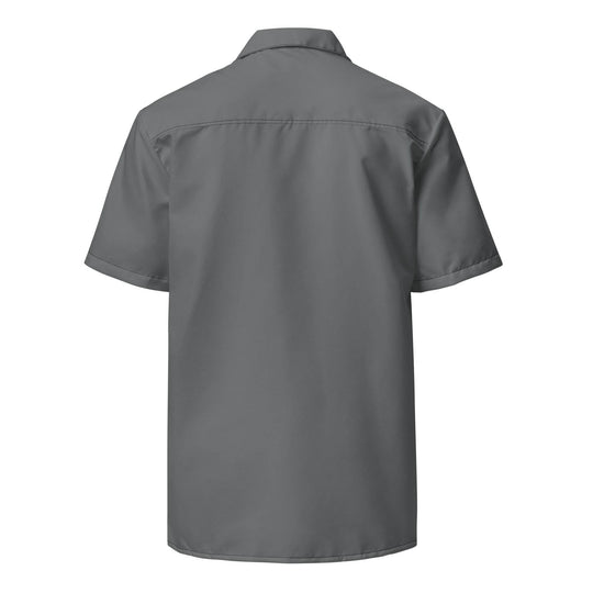 Labelless Shadow Grey Button Down Camp Shirt - One Revolver Surfboards