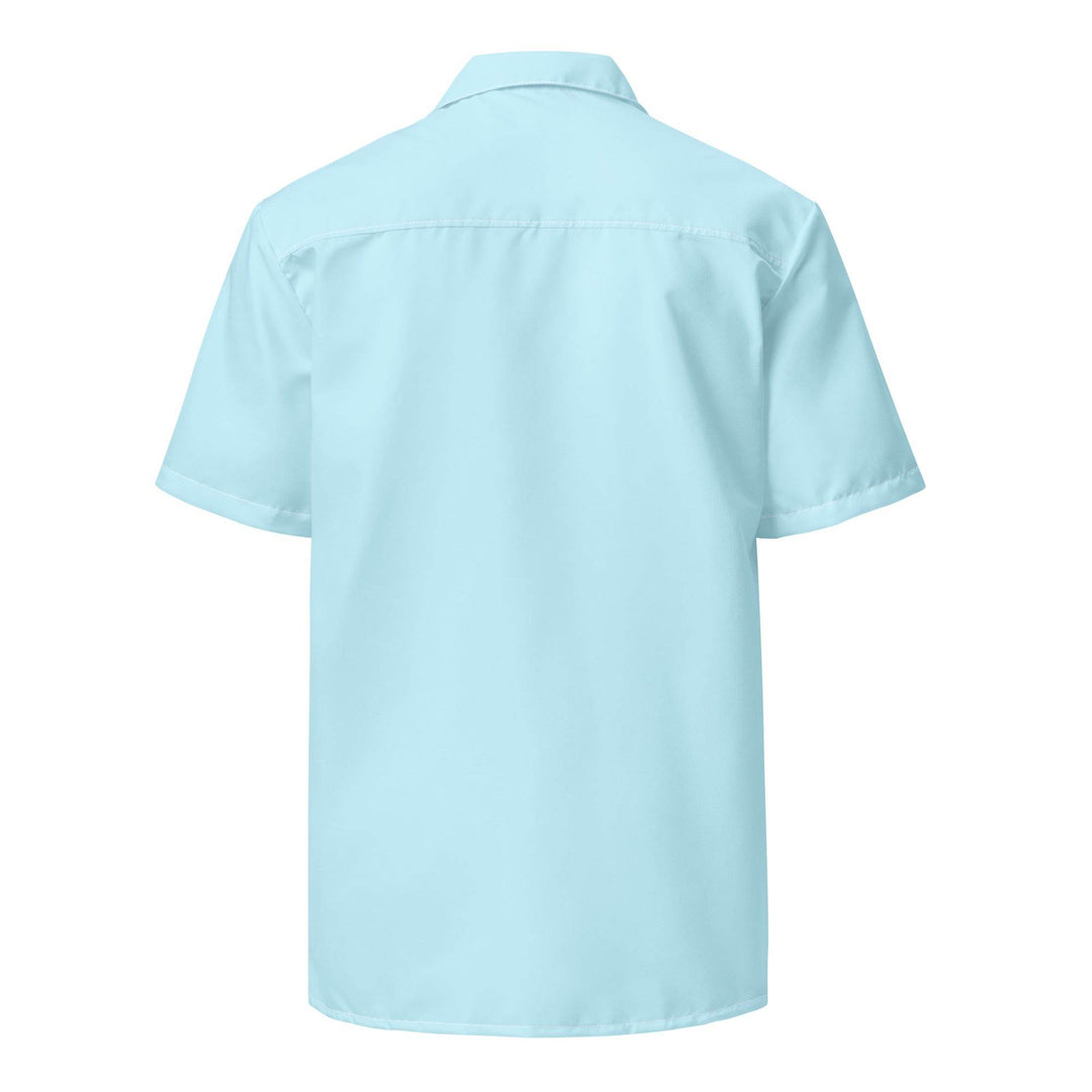 Labelless Bahama Water Blue Button Down Camp Shirt - One Revolver Surfboards