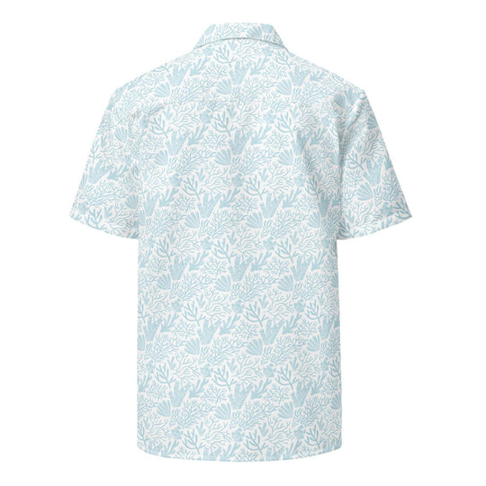 Men’s Coral Reef Resort Button Down Shirt | Sustainable Hawaiian Beachwear - Hawaiian Shirts - One Revolver Surfboards