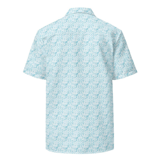 Sandbar Serenity Button Down Hawaiian Shirt - One Revolver Surfboards