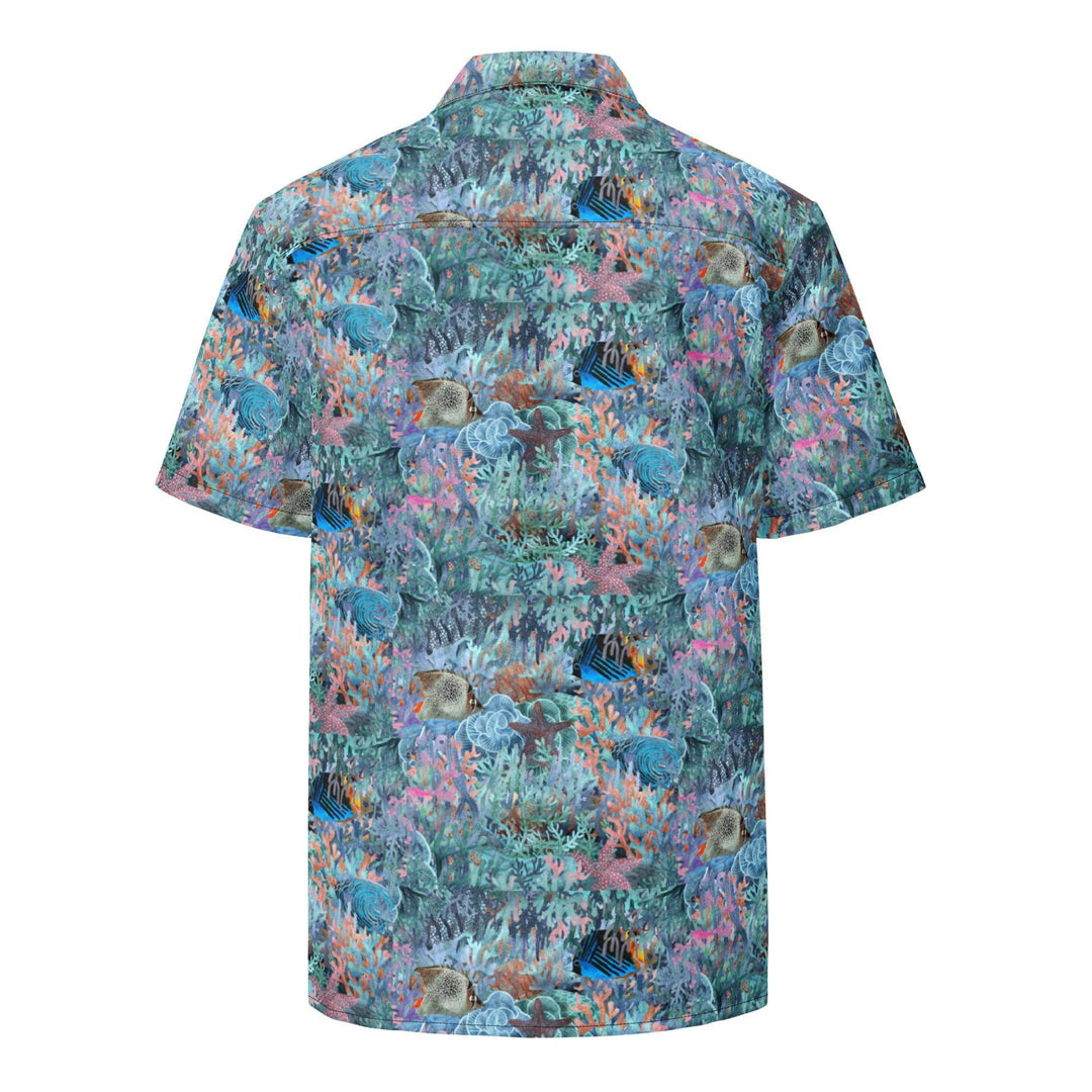 Marine Life Party Button Down Hawaiian Shirt - One Revolver Surfboards