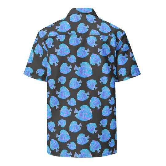 Night of Damsels Button Down Hawaiian Shirt - One Revolver Surfboards