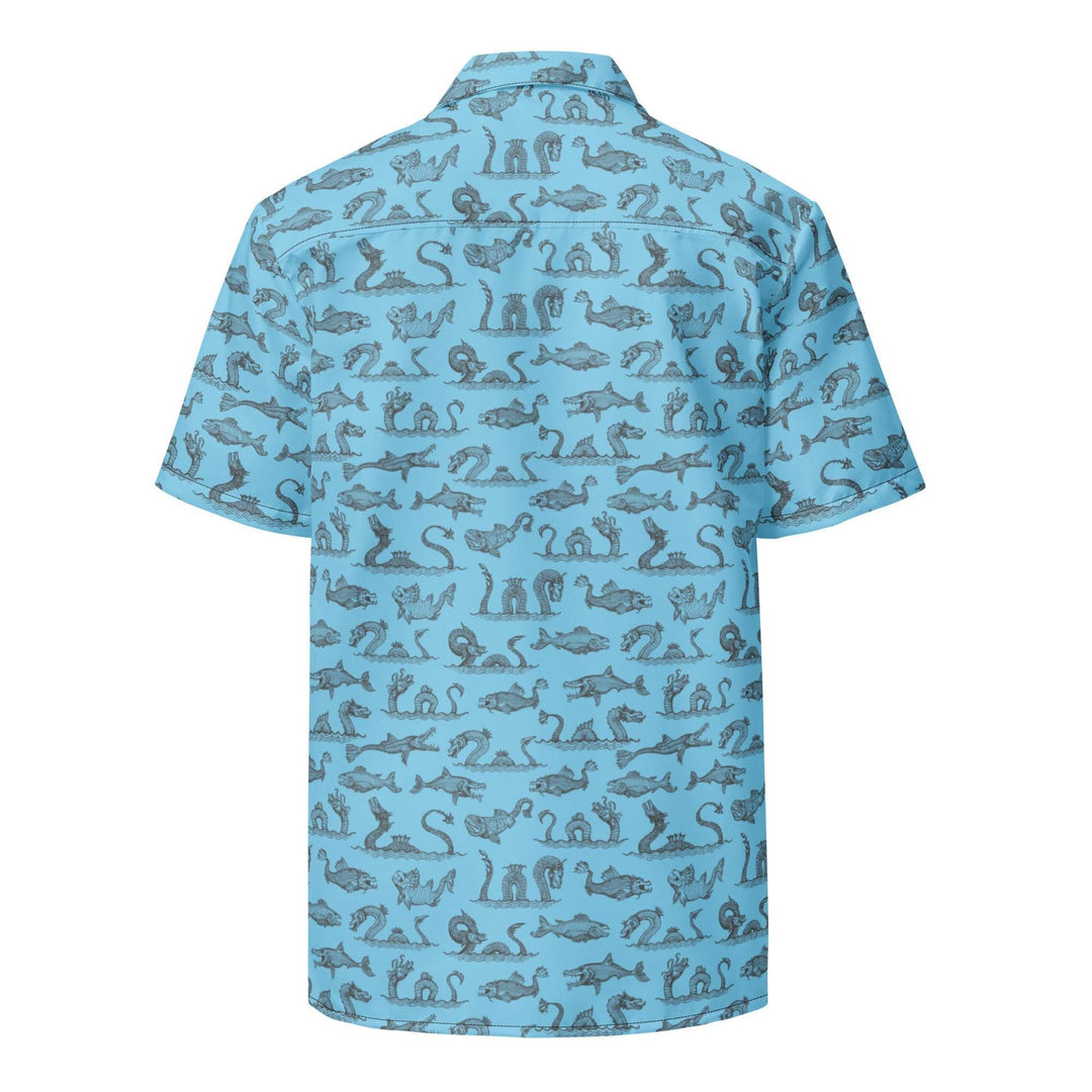 Legends of the Deep Button Down Hawaiian Shirt - One Revolver Surfboards