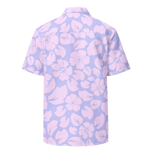 Tropical Purple Jungle Sunset Hawaiian Shirt - One Revolver Surfboards