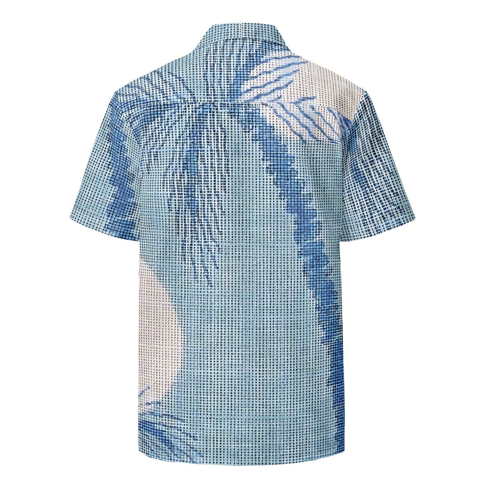 Dark Tide Breeze Hawaiian Shirt – Moisture-Wicking UPF50+ Summer Button Down - One Revolver Surfboards