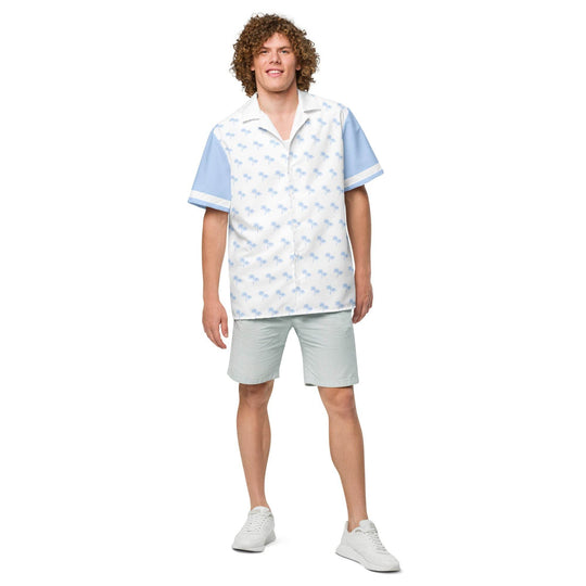 Tropical Blizzard Hawaiian Button Down Shirt - One Revolver Surfboards