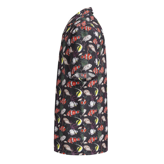 Murky Reef Tropical Saltwater Fish Hawaiian Shirt - One Revolver Surfboards