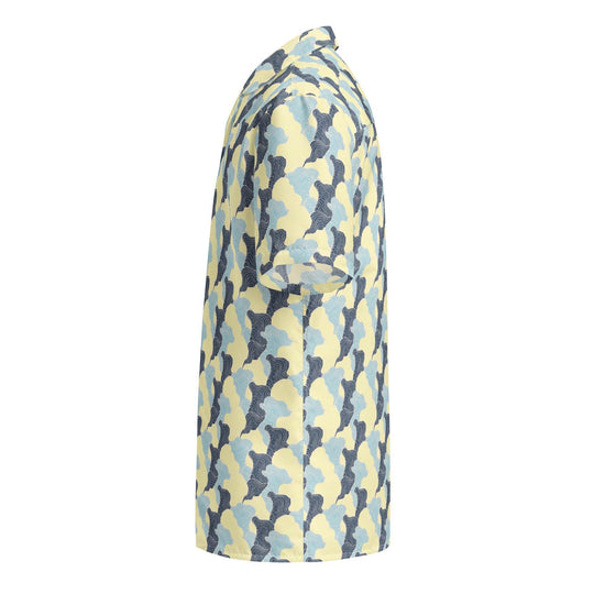 Tropical Swirl Button Down Hawaiian Shirt - One Revolver Surfboards