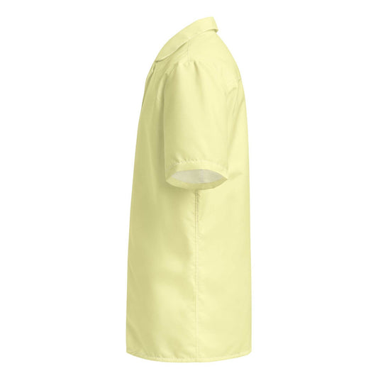 Labelless Butter Yellow Button Down Camp Shirt - One Revolver Surfboards
