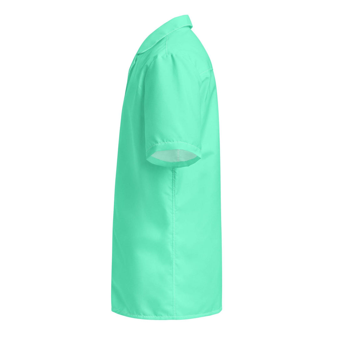 Labelless Aqua Sky Button Down Camp Shirt - One Revolver Surfboards