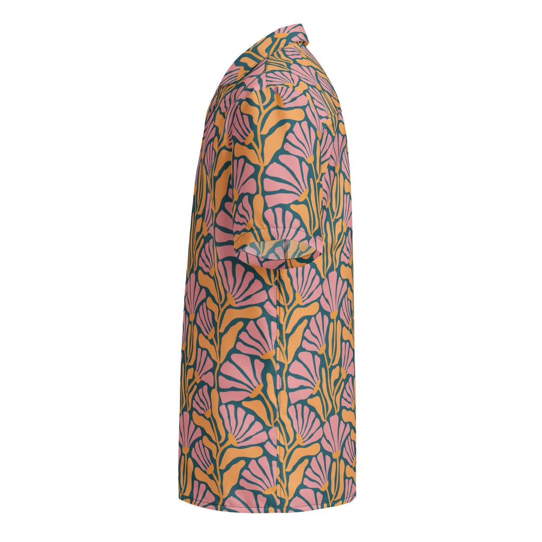 Tropic Orchid Point Button Down Hawaiian Shirt - One Revolver Surfboards