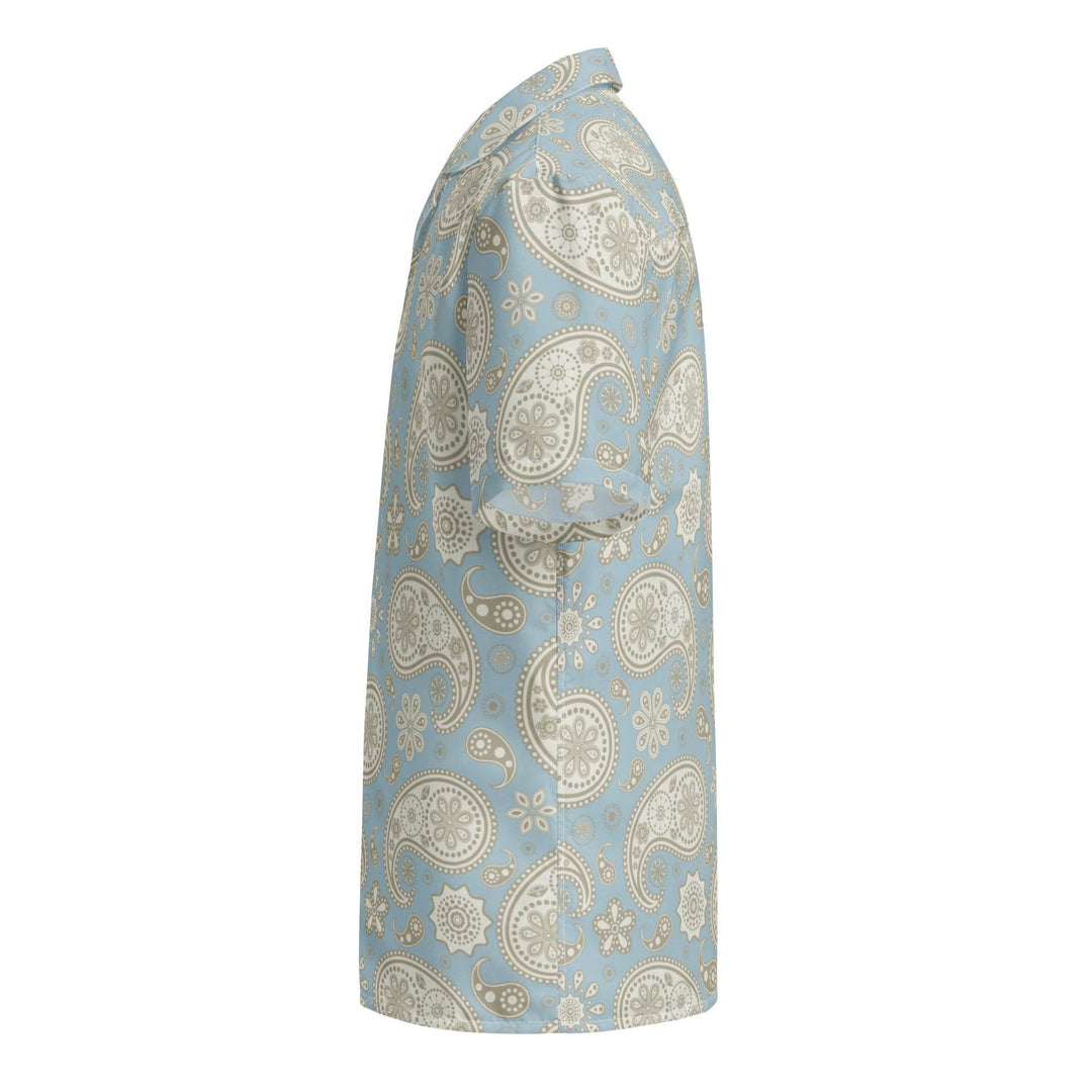 Exclusive Paisley Yacht Club Performance Button Down Camp Shirt - One Revolver Surfboards