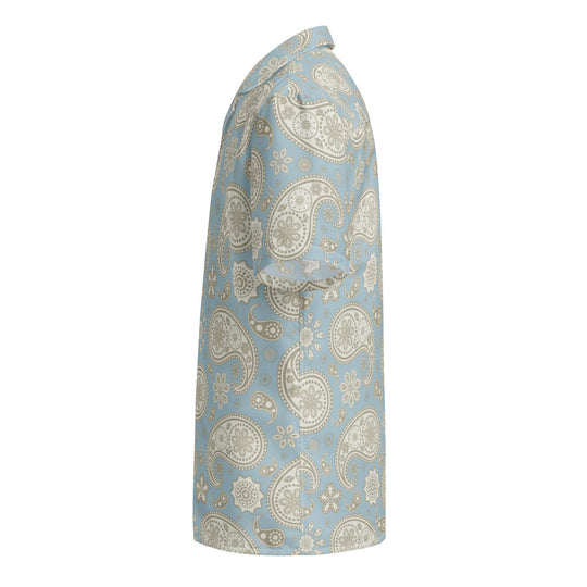 Exclusive Paisley Yacht Club Performance Button Down Camp Shirt - One Revolver Surfboards
