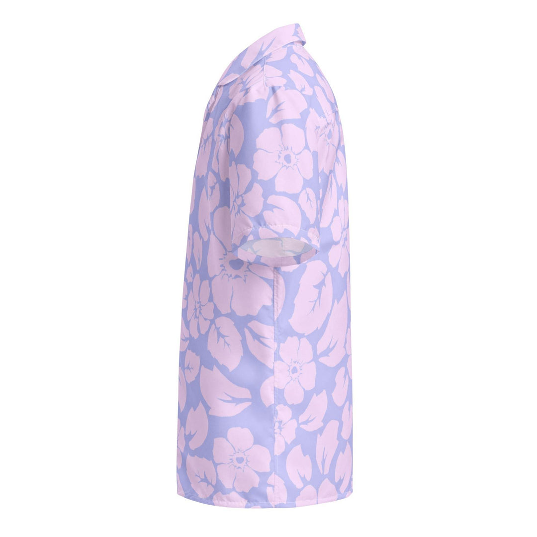 Tropical Purple Jungle Sunset Hawaiian Shirt - One Revolver Surfboards