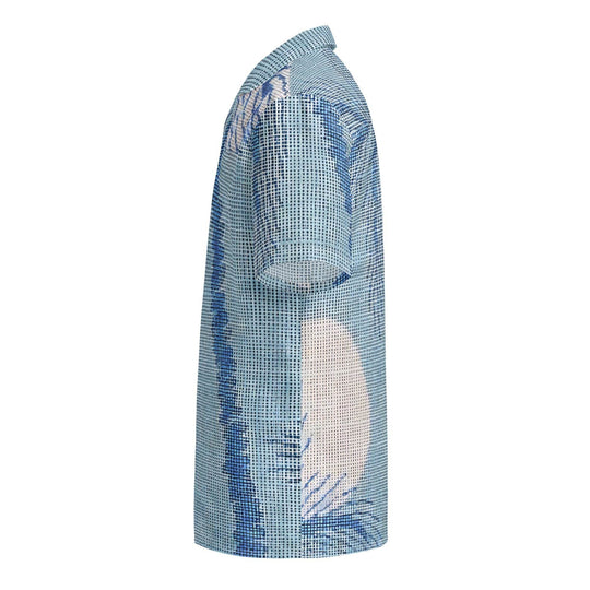 Dark Tide Breeze Hawaiian Shirt – Moisture-Wicking UPF50+ Summer Button Down - One Revolver Surfboards