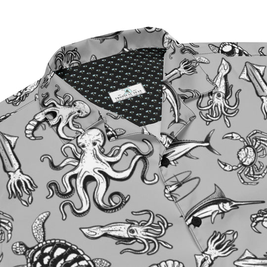 Night Dive Hawaiian Shirt - One Revolver Surfboards