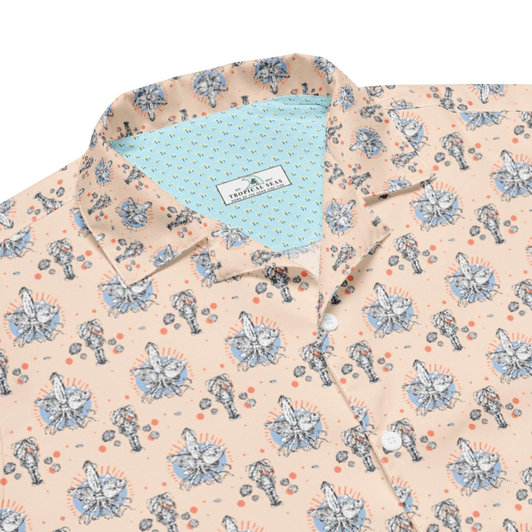 Triple Tangerine Hawaiian Shirt - One Revolver Surfboards