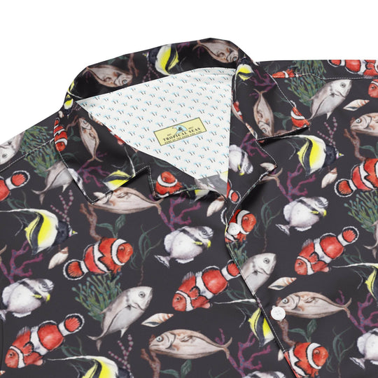 Murky Reef Tropical Saltwater Fish Hawaiian Shirt - One Revolver Surfboards