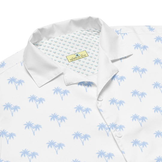 Tropical Blizzard Hawaiian Button Down Shirt - One Revolver Surfboards