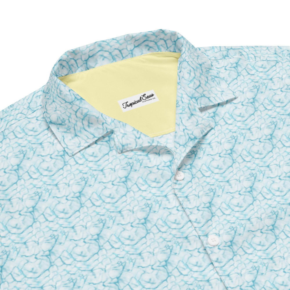 Sandbar Serenity Button Down Hawaiian Shirt - One Revolver Surfboards