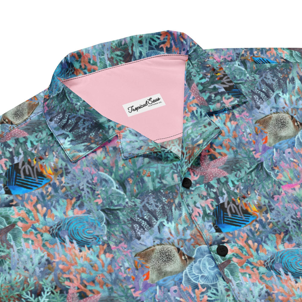 Marine Life Party Button Down Hawaiian Shirt - One Revolver Surfboards