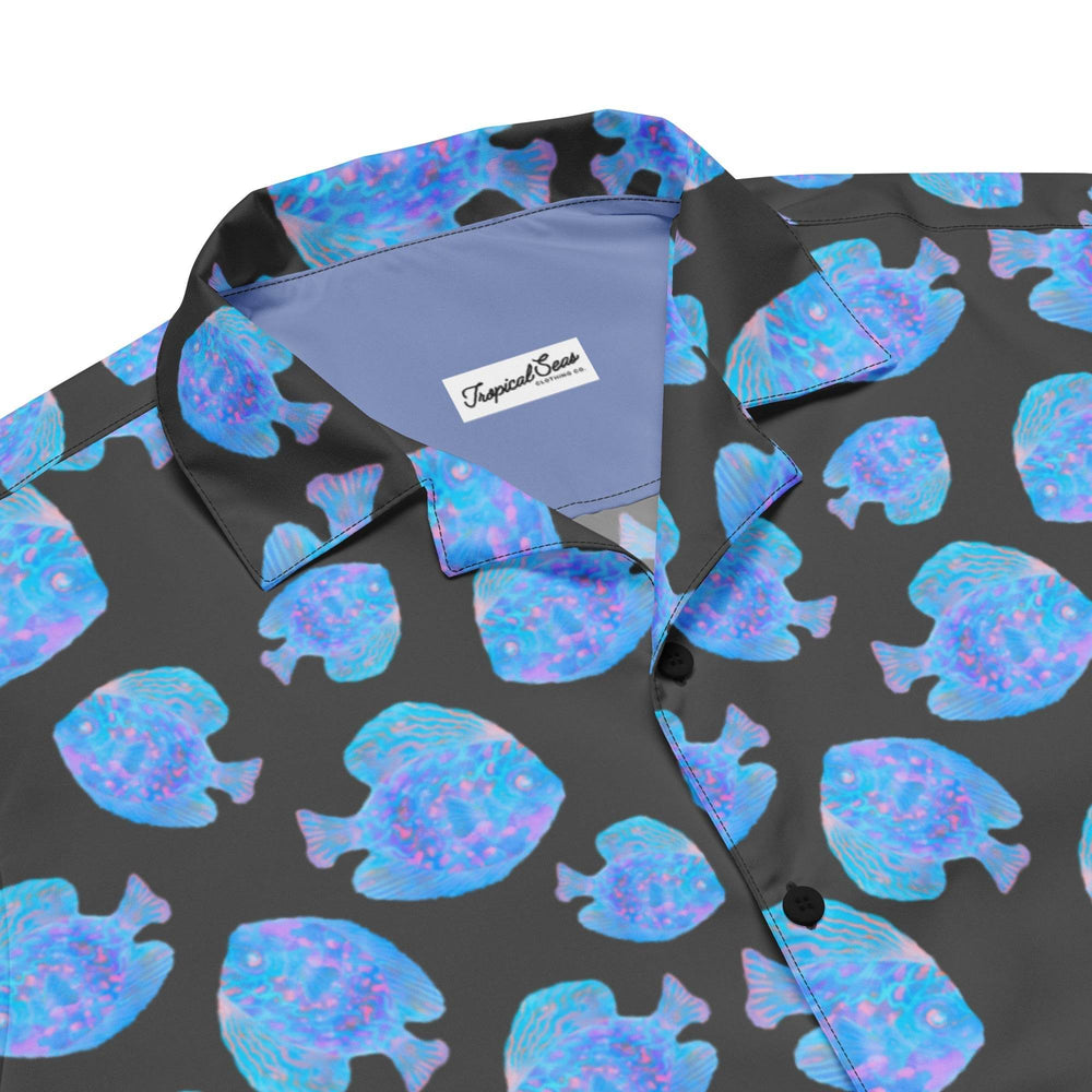 Night of Damsels Button Down Hawaiian Shirt - One Revolver Surfboards