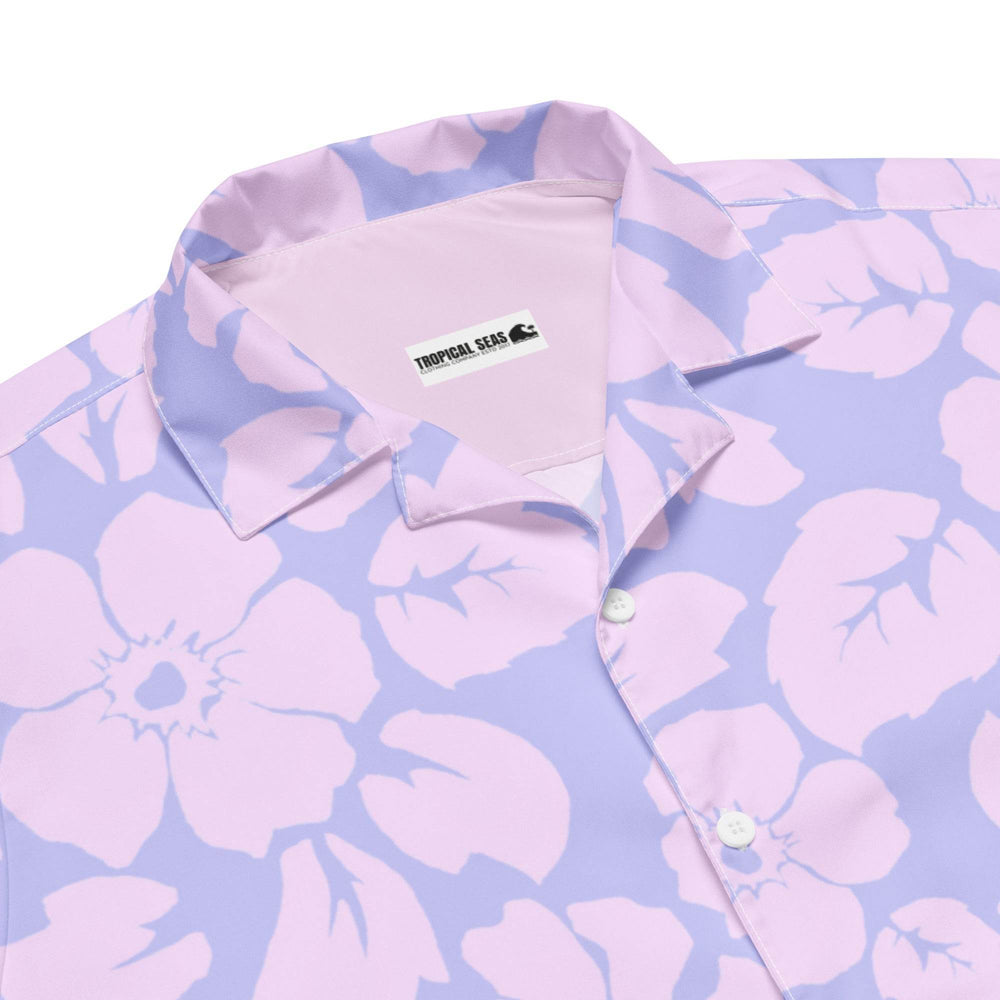 Tropical Purple Jungle Sunset Hawaiian Shirt - One Revolver Surfboards