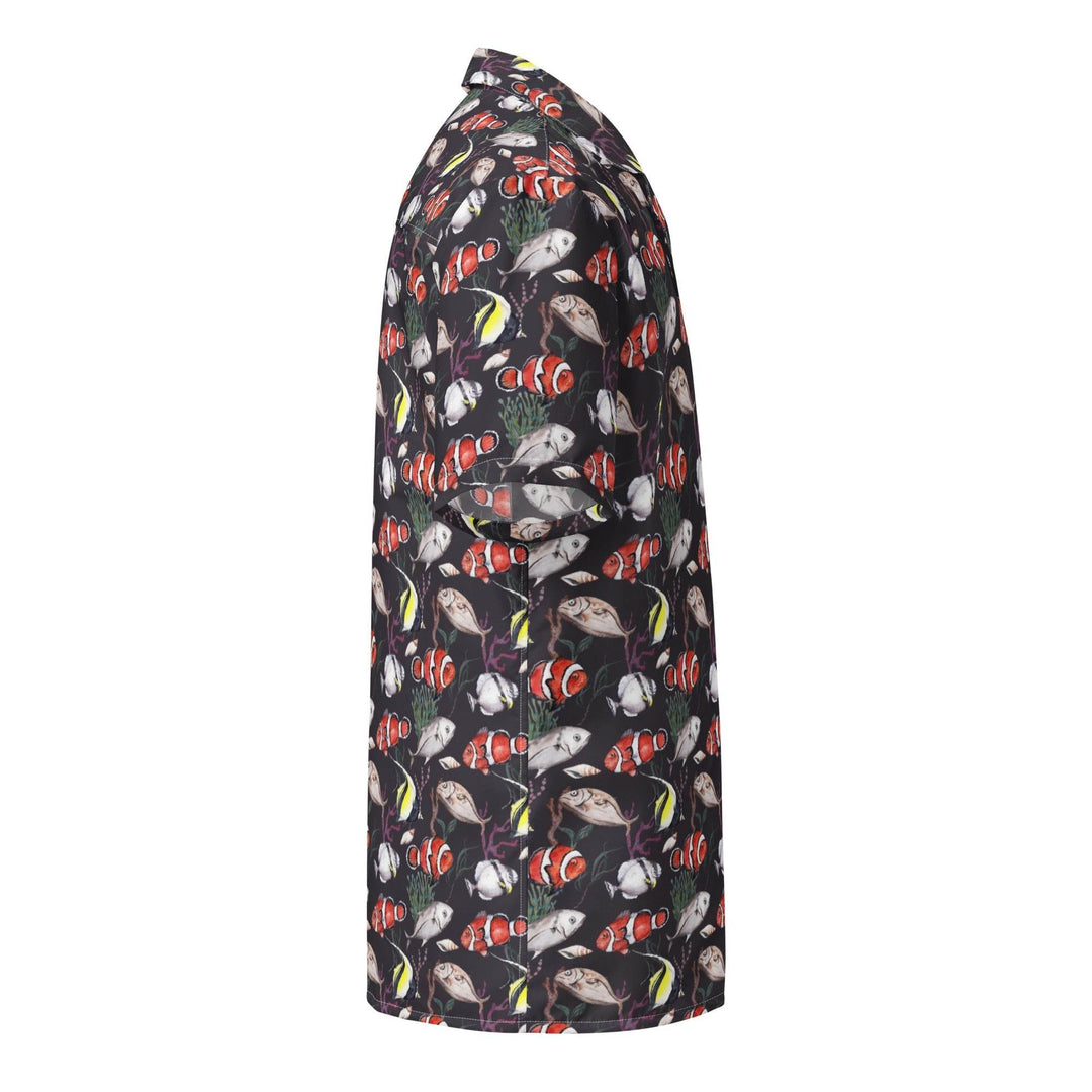 Murky Reef Tropical Saltwater Fish Hawaiian Shirt - One Revolver Surfboards