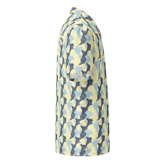 Tropical Swirl Button Down Hawaiian Shirt - One Revolver Surfboards