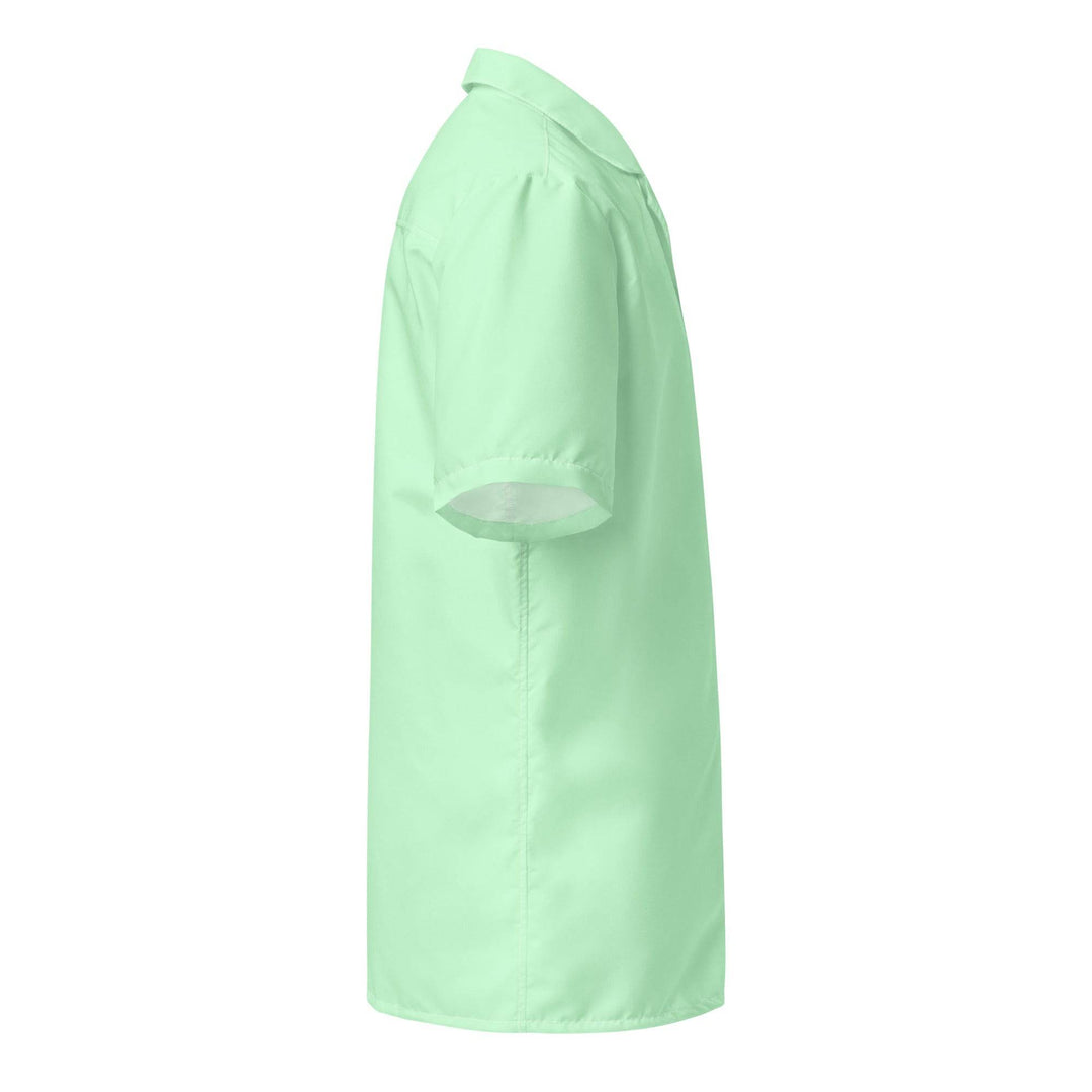 Labelless Mint Green Button Down Camp Shirt - One Revolver Surfboards