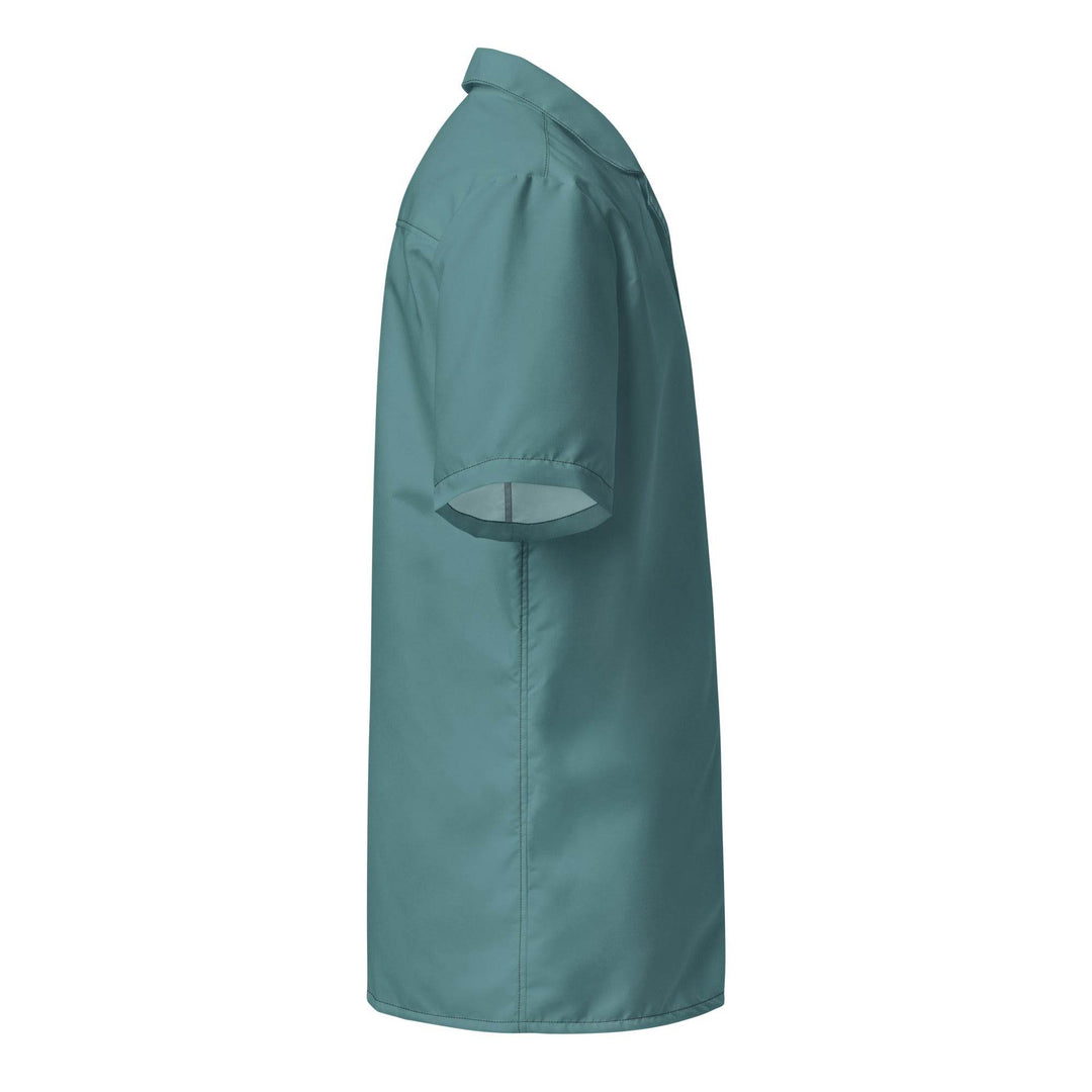Labelless Ocean Green Button Down Camp Shirt - One Revolver Surfboards