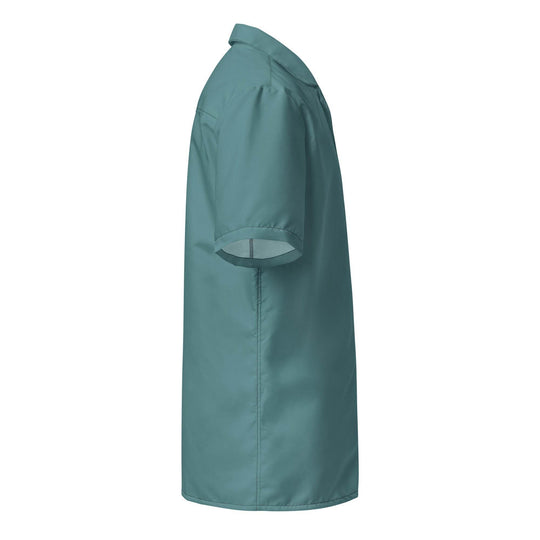 Labelless Ocean Green Button Down Camp Shirt - One Revolver Surfboards