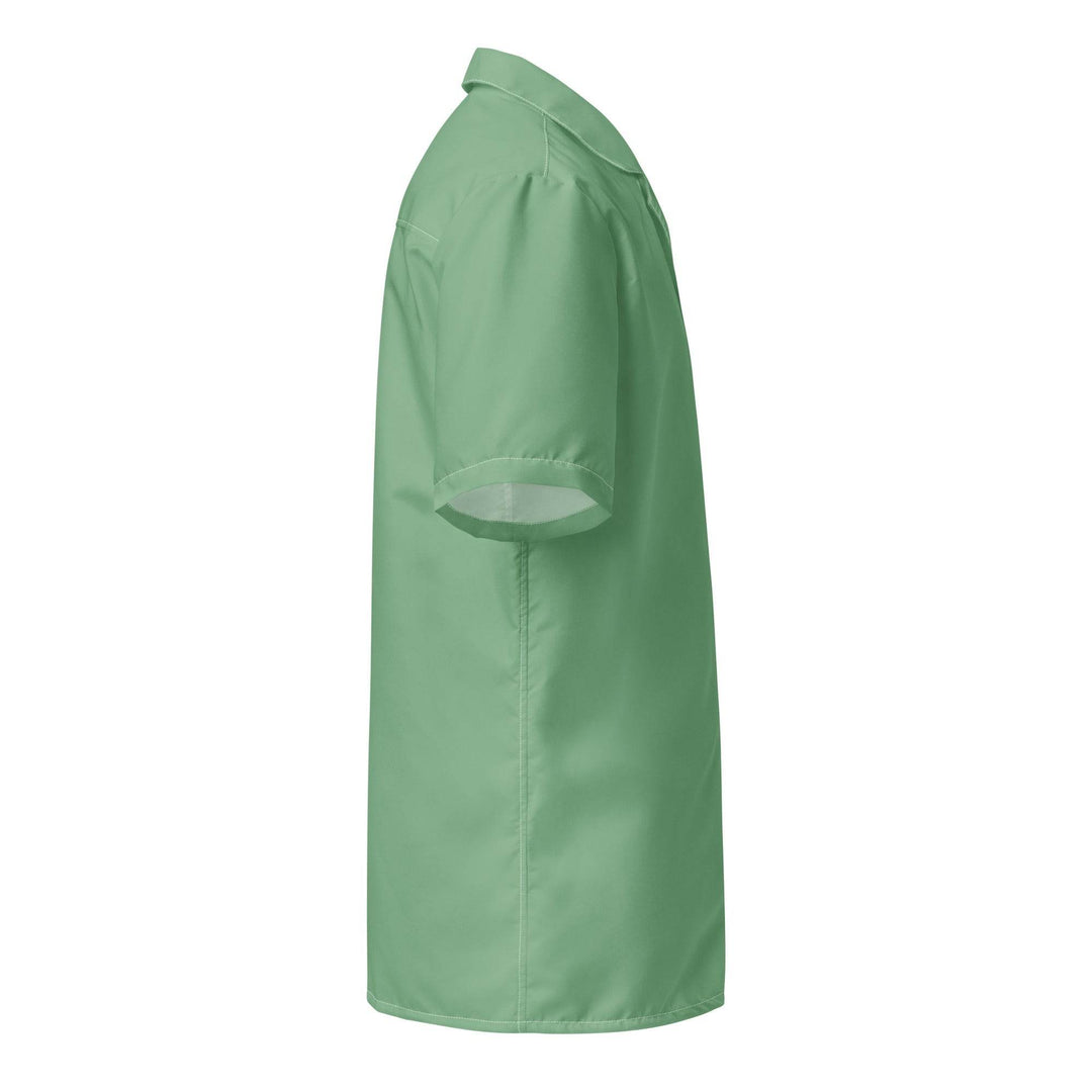 Labelless Palm Green Button Down Camp Shirt - One Revolver Surfboards