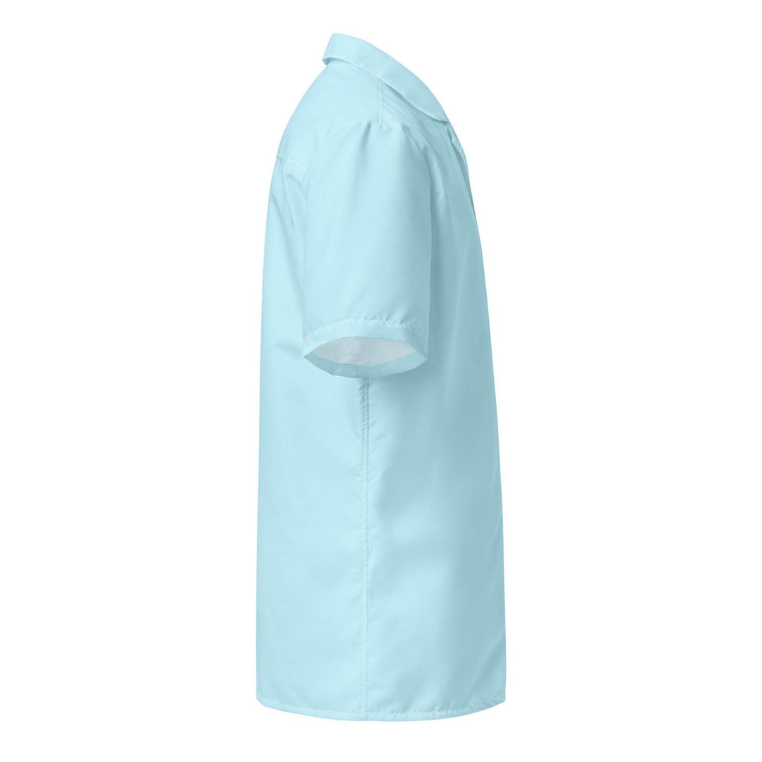 Labelless Bahama Water Blue Button Down Camp Shirt - One Revolver Surfboards
